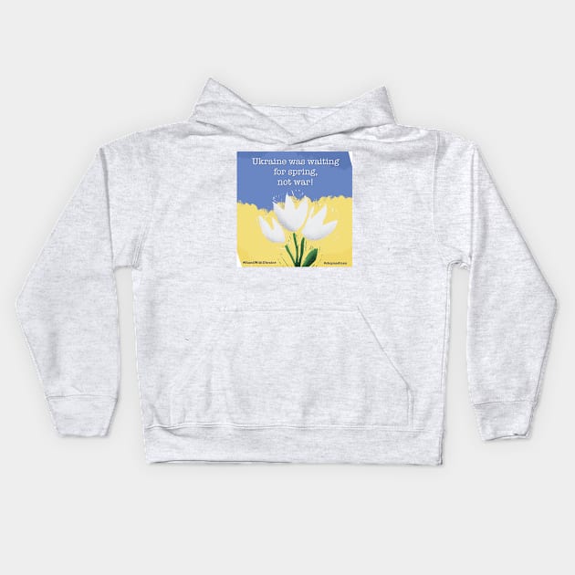 Ukraine was waiting for spring... Kids Hoodie by carrot4all
